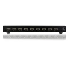 Assmann Electronic DIGITUS HDMI skirstytuvas 8 prievadų 1080p 3D HDMI High Speed 2,25 Ghz/225 MHz metalinis korpusas juodas