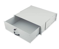 DIGITUS Schublade 3HE 483mm grau abschliebar