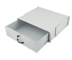 DIGITUS Schublade 3HE 483mm grau abschliebar