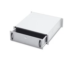 DIGITUS Schublade 3HE 483mm grau abschliebar