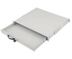 DIGITUS Schublade 1HE 483mm grau abschliebar