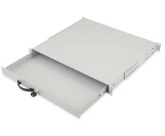 DIGITUS Schublade 1HE 483mm grau abschliebar