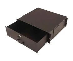 DIGITUS Schublade 3HE 483mm juodas abschliebar