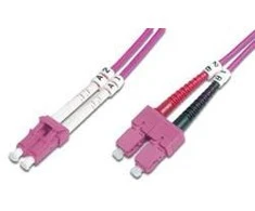 „Digitus Fiber Patchcord“, OM4, LC-SC, 1m (DK-2532-01-4)