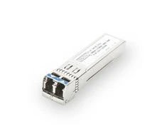 „Digitus Mini SFP+“ modulis DN-81200 daugiamodis DDM LC dvipusis jungtis, 10000 Mbit/s, bangos ilgis 850 nm, maksimalus perdavimo atstumas 300 m