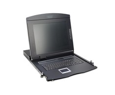 DIGITUS Konsole 17 TFT o.Tastatur o. KVM-Modul schw.