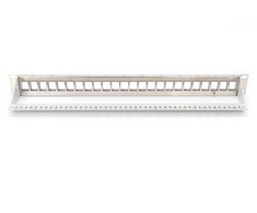 DIGITUS Patchpanel 1HE 24-Port Modular grau transp.-Beschri.