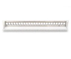 DIGITUS Patchpanel 1HE 24-Port Modular grau transp.-Beschri.