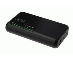 Šakotuvas DIGITUS Fast Ethernet Office Switch, 8 Port, Compact, Plastic, DN-50022