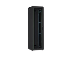 DIGITUS Netzwerkschrank Unique 22HE 1164x600x600mm juodas (Speditionsversand)