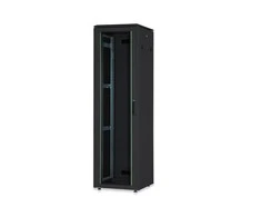 DIGITUS Netzwerkschrank Unique 22HE 1164x600x800mm juodas (Speditionsversand)