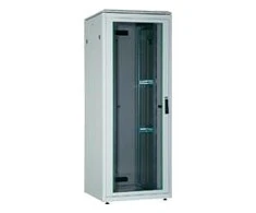 DIGITUS Netzwerkschrank Unique 42HE 2053x800x1000mm juodas (Speditionsversand)