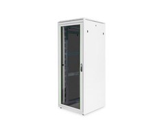 Assmann Electronic DIGITUS Tinklo spinta 19inch 42U pilkas 8/8 H2053mmxB800mmxT800mm su stiklinėmis durelėmis įsk. 28xSreew-Set iki 600KG