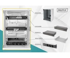 Digitus | Network Set - 254 mm (10") - 9U, 312 x 300 mm | DN-10-SET-2 | Pilkas