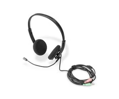 DIGITUS On Ear Office ausinės w. Triukšmo mažinimas 3,5 mm stereofoninis