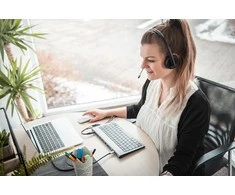 DIGITUS On Ear Office ausinės w. Triukšmo mažinimas 3,5 mm stereofoninis