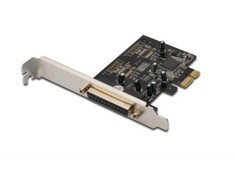Assmann Electronic DIGITUS PCIexpress Add-On kortelė Lygiagreti 1 prievadas 1xDB25 F Slot Bracket + LP Bracket OXPCIe952 lustų rinkinys