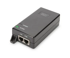 Assmann Electronic DIGITUS PoE+ maitinimo valdymo purkštukas 55V 30W 10/100/1000 Mbit RJ45 LAN į RJ45 PoE išvestis max 100m