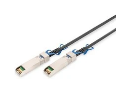 „Digitus DAC“ kabelis SFP28 | DN-81243 | Energijos suvartojimas: 0,5 W; Maitinimas: +3,3 V maitinimo įtampa; Temperatūros diapazonas: nuo 0 iki +70 °C; | 3 m