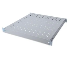 Assmann Electronic DIGITUS 19" spintos lentyna, 1U, 500-780mm, spalvotas sulankstymas (RAL 7035), DN-9
