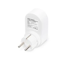 Ednet DIGITUS Universal USB-C Plug-in Charger with USB-A and Integrated Socket, DA-70616