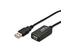 Assmann Electronic DIGITUS kartotuvo laidas USB2 ilgintuvas su stiprintuvu 5m
