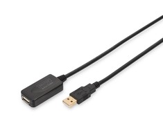 Assmann Electronic DIGITUS kartotuvo laidas USB2 ilgintuvas su stiprintuvu 5m