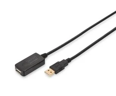 Assmann Electronic DIGITUS kartotuvo laidas USB2 ilgintuvas su stiprintuvu 5m