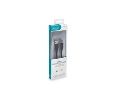 Kabelis USB Digitus USB-A - USB-A 1.8 m Juodas (DB-300115-018-S)