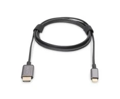 Digitus | USB Type-C to HDMI Adapteris | DA-70821 | Juodas | USB Type-C | 1.8 m