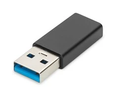 Assmann Electronic DIGITUS USB Type-C adapteris, tipas A į C M/F 3A 5GB 3.0 bl versija