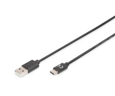 Assmann Electronic ASSMANN USB tipo C jungiamasis kabelis, tipas C į A