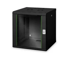 Digitus | Wall Mounting Cabinet Unique Series | DN-19 12U-6/6-SW | 60 x 60 cm | Juodas