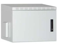 9HE Wandgehuse, Outdoor, IP55 579x600x600 mm, Farbe Grau (RAL 7035) DIGITUS Professional