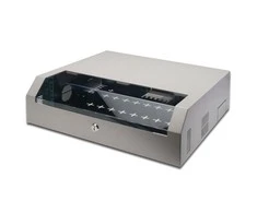 Assmann Electronic DIGITUS wall closet 19inch slim line 5U installation option 2U vertical 3U horizontal pilka RAL7035