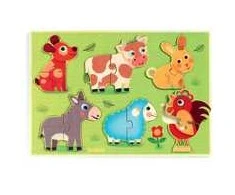 Djeco Mažųjų dėlionė - Coucou-cow ( DJ01259 )