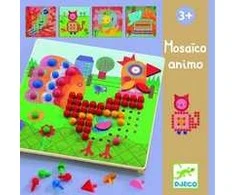 Djeco Lavinamasis žaislas - Mozaika - Mosaico animo ( DJ08137 )