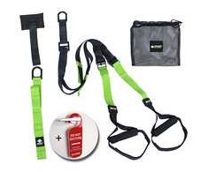 Funkcinių diržų treniruoklis Schildkrot Sling Trainer, juodas-žalias, 960026