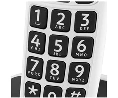Išmanusis telefonas Doro PhoneEasy 100w Baltas
