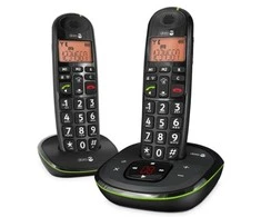 Išmanusis telefonas Doro PhoneEasy 105wr Duo juodas
