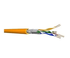 Draka kabelis instalacyjny CAT 7 4x2xAWG23/1 S/FTP - 2xekranowany: PIMF+Total Shield (Braid) sztywny LS0H