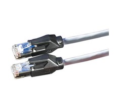 Netkab Draka pataisomasis kabelis S/FTP Cat 6a HQ TM31 (ISO/IEC) pilkas 0,3 m