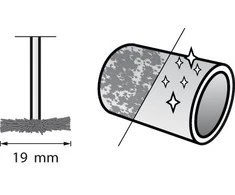 Dremel Bosch 428 Vielinis šepetys D=19,0 mm, 2 vnt.