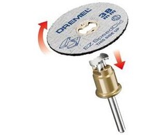 DREMEL Armuotas diskas D38mm, 5 vnt.