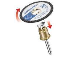 Dremel Plastmasės pjovimo diskas D=38, 5 vnt.