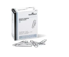 Durable Patvarus Briefklammern 50mm verzinkt 100 Stück
