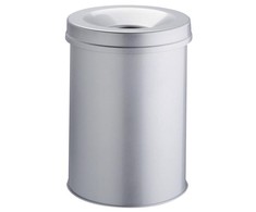 Šiukšliadėžė Durable 30L sidabrinė (330610)