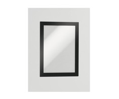Plakatas Durable Lipnus informacinis rėmelis, patvarus „Duraframe“, A5 formato, juodas, 2 vnt. pakuotėje.