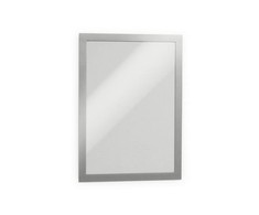 Plakatas Durable Lipnus informacijos rėmelis A4 sidabro 2 vienetų (4872 -23)