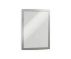 Plakatas Durable Lipnus informacijos rėmelis A4 sidabro 2 vienetų (4872 -23)